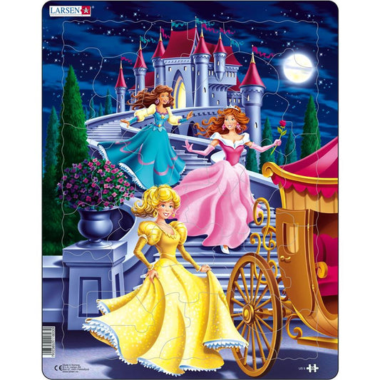 *Larsen Puzzle Princesses, 35 pieces