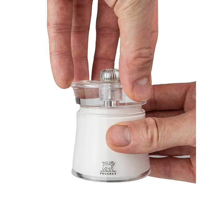 Peugeot Bali Salzmühle, weiss, 8 cm