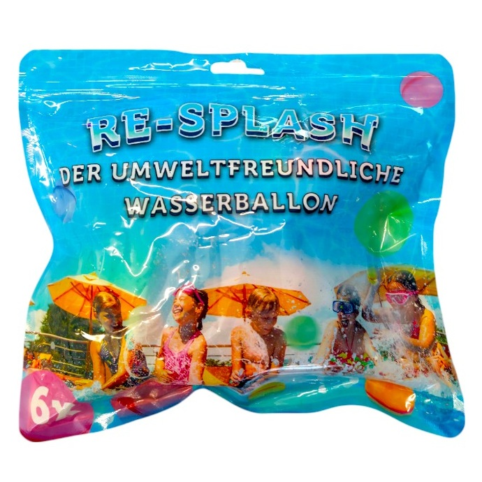 Wiederverwendbare Silikon Wasserbomben 6 Stück