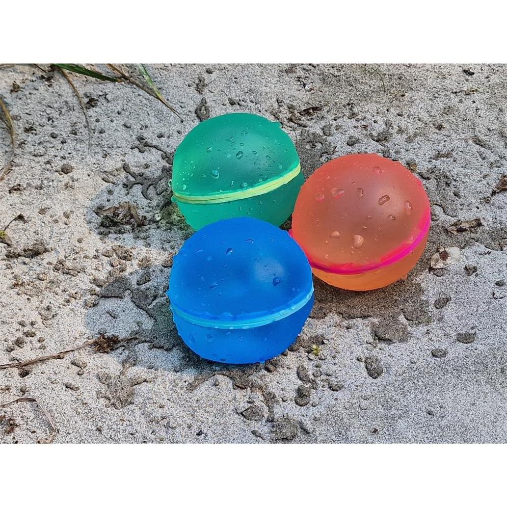 Wiederverwendbare Silikon Wasserbomben 6 Stück