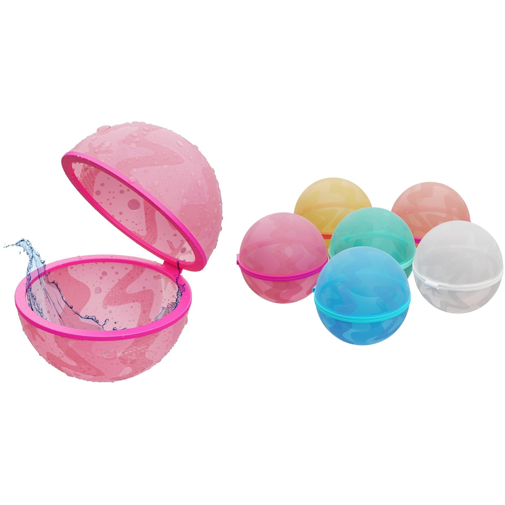 Wiederverwendbare Silikon Wasserbomben 6 Stück