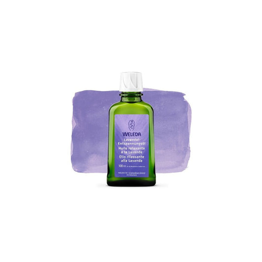 Huile de relaxation à la lavande Weleda, 100 ml