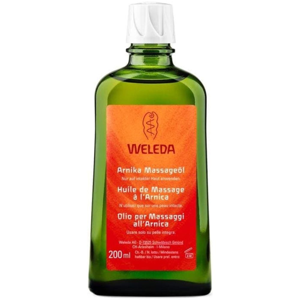 Weleda Arnica Massage Oil, 200 ml